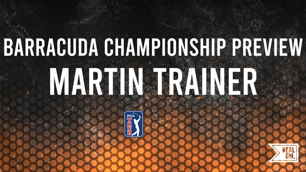 The 2024 Barracuda Championship Odds Martin Trainer RealGM