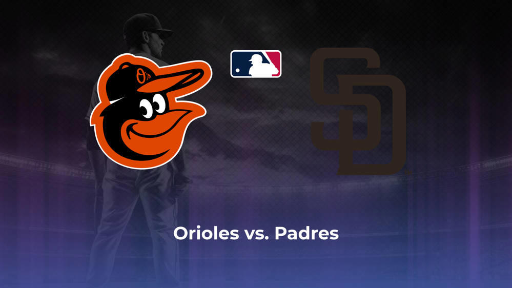 Orioles vs. Padres Betting Odds, Probable Starters 7/26/2024