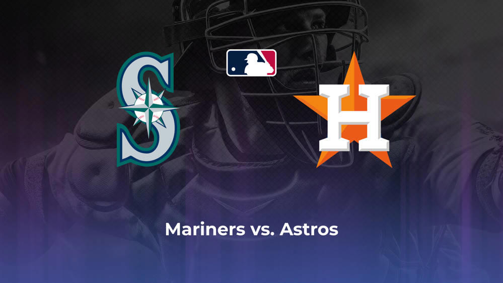 Mariners vs. Astros Betting Odds, Probable Starters 7/20/2024