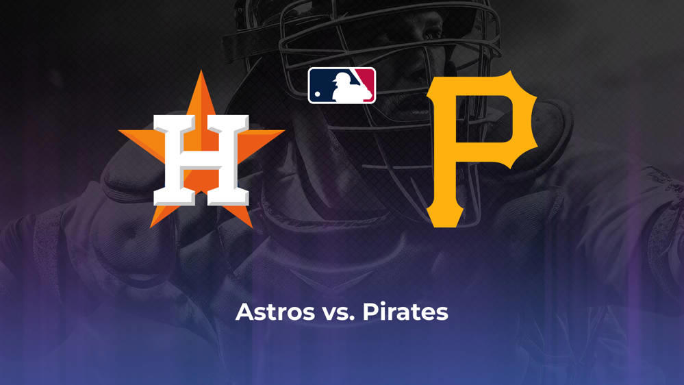 Astros vs. Pirates Betting Odds, Probable Starters 7/31/2024