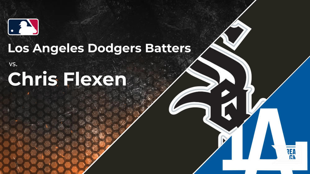 Dodgers vs. Chris Flexen and the White Sox Batter vs. Pitcher Stats