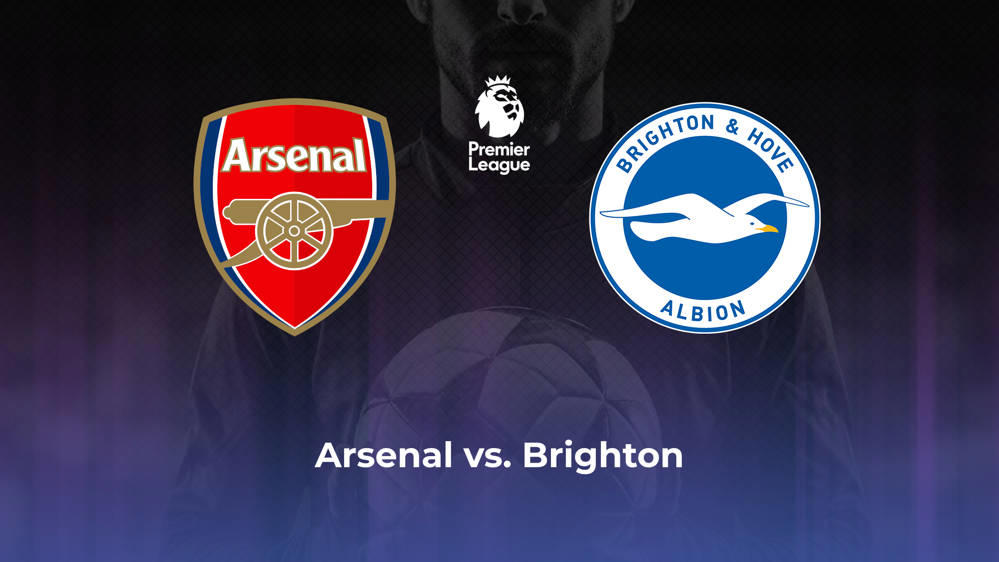 Arsenal FC vs. Brighton & Hove Albion Betting Odds, Offensive Leaders, & Moneyline 8/31/2024