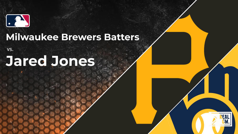 Brewers vs. Jared Jones and the Pirates Batter vs. Pitcher Stats and