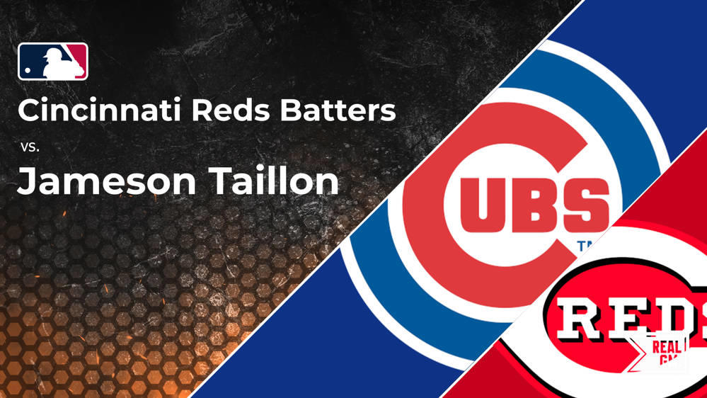 Reds vs. Jameson Taillon and the Cubs: Batter vs. Pitcher Stats 