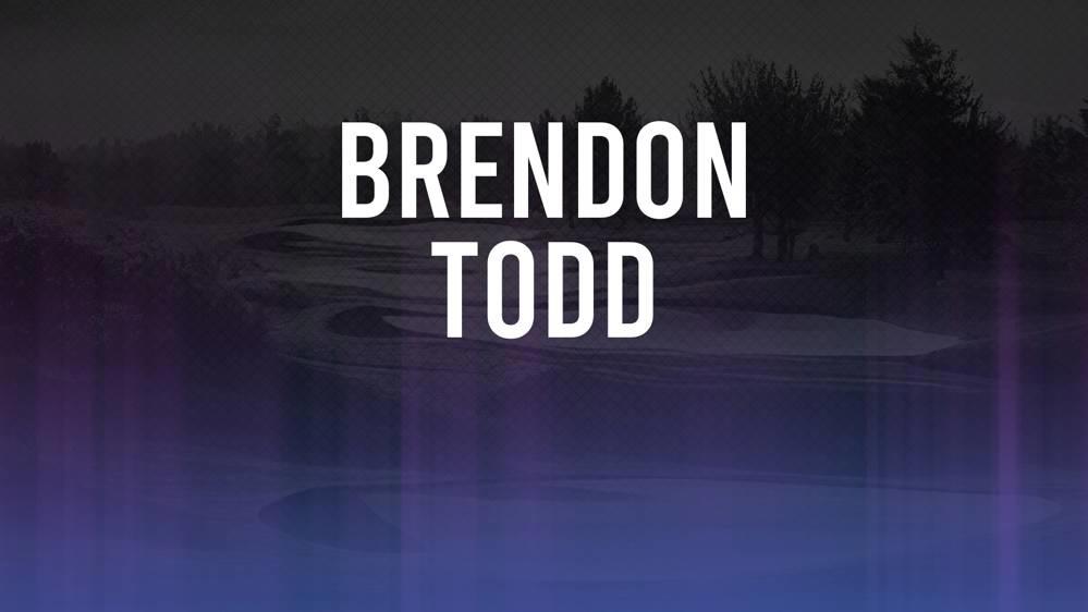 Brendon Todd The 2024 Valero Texas Open betting odds and trends