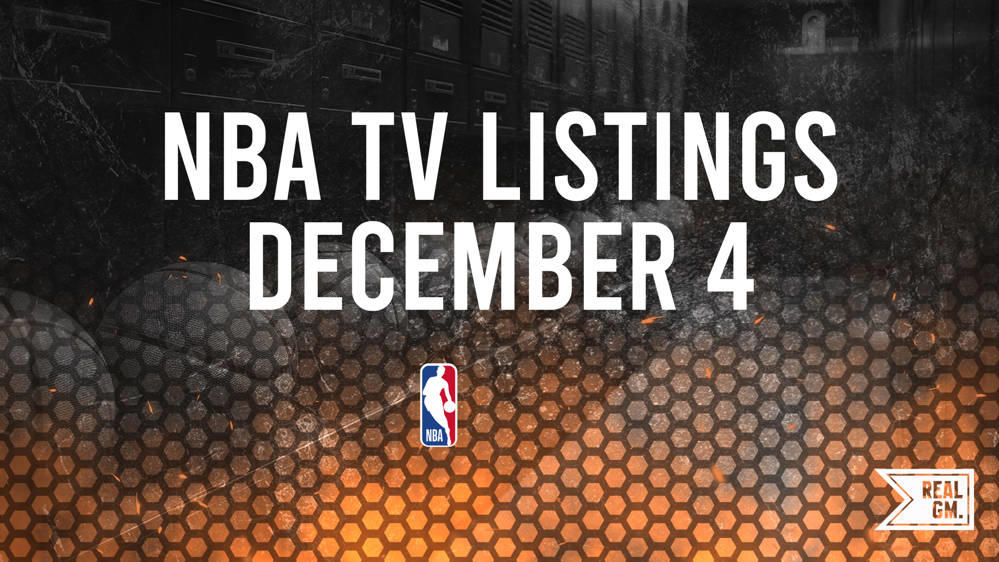 NBA Games Today Live on TV and Streaming | December 4 | RealGM