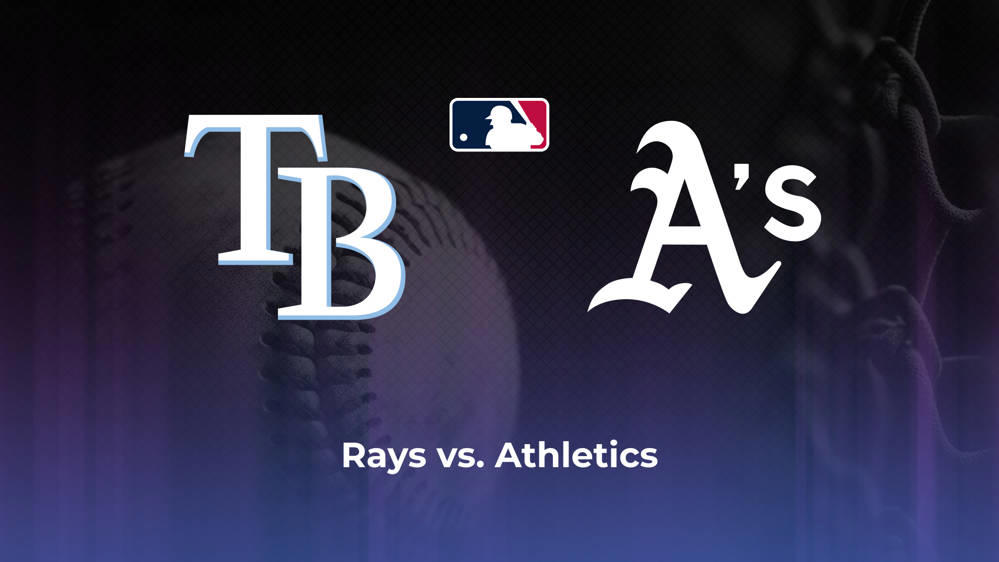 Rays vs. Athletics Betting Odds, Probable Starters 8/20/2024