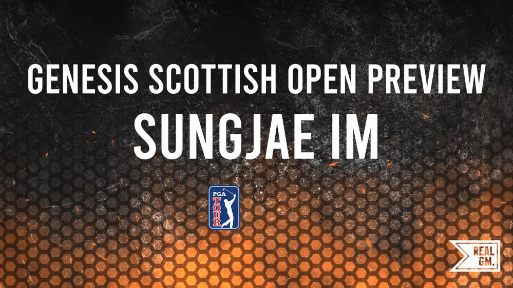 The 2024 Genesis Scottish Open Odds Sungjae Im RealGM