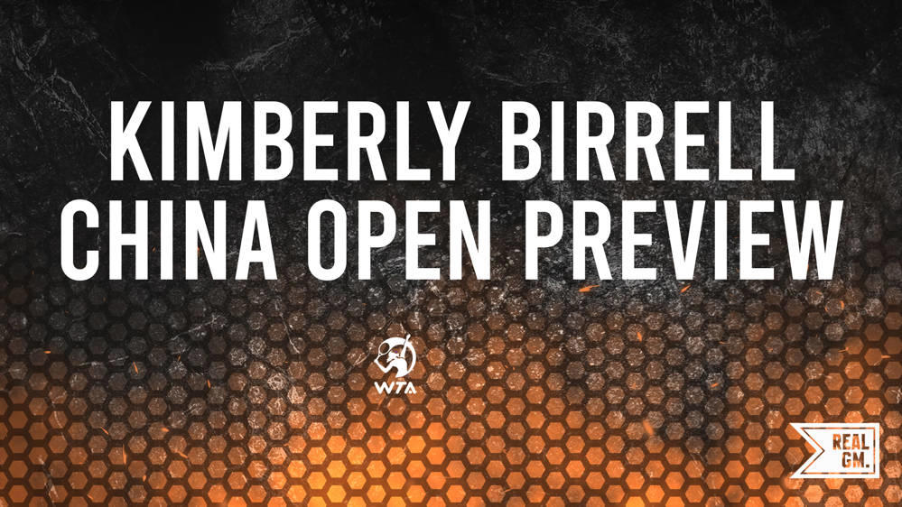 How to Bet on Kimberly Birrell at the 2024 China Open RealGM