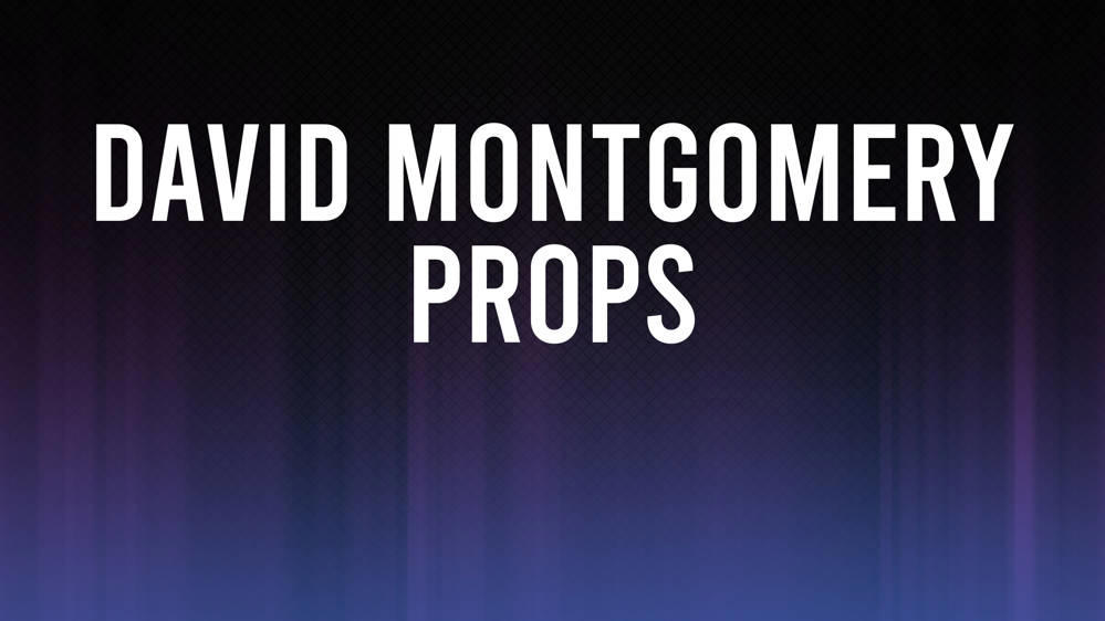 Week 2 Lions vs. Buccaneers Player Props: David Montgomery