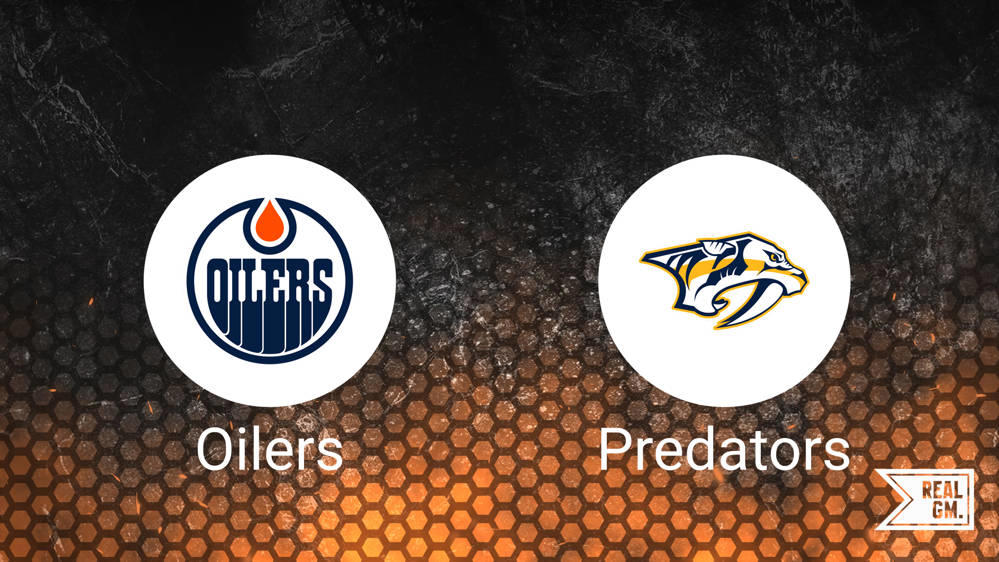 Oilers vs. Predators TV Channel and Live Stream Info October 17 RealGM