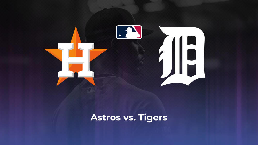 Astros vs. Tigers Game 1 of the AL Wild Card Series Betting Odds, Probable Starters 10/1/2024