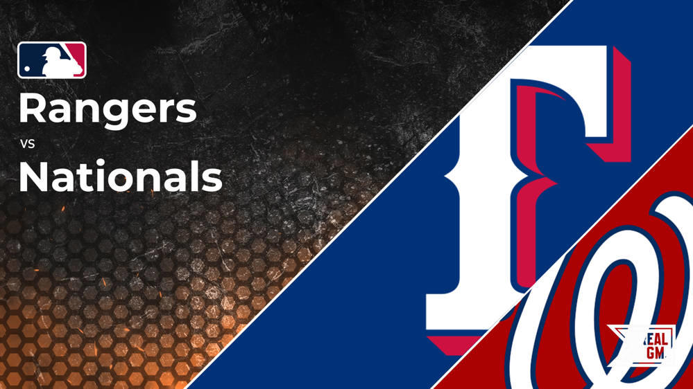 Rangers vs. Nationals Prediction Odds, Line & Insights for May 1 RealGM