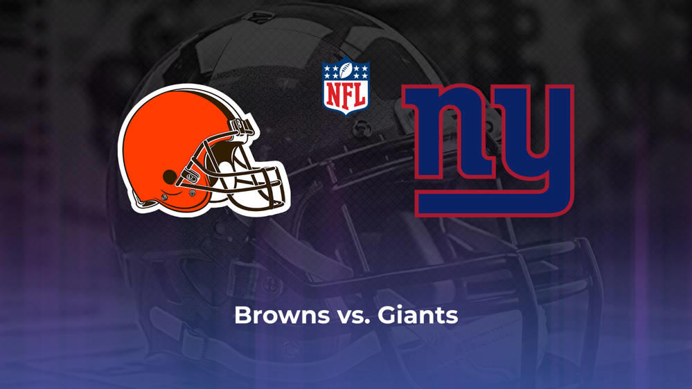 Bet on Browns vs. Giants in New Jersey: Betting Odds, Line and Spread