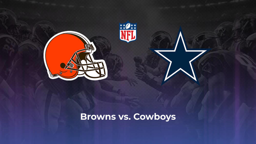 Bet on Browns vs. Cowboys in New Jersey: Betting Odds, Line and Spread