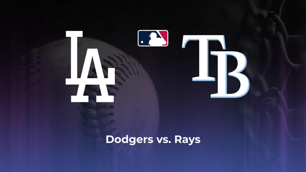 Dodgers vs. Rays Betting Odds, Probable Starters 8/25/2024