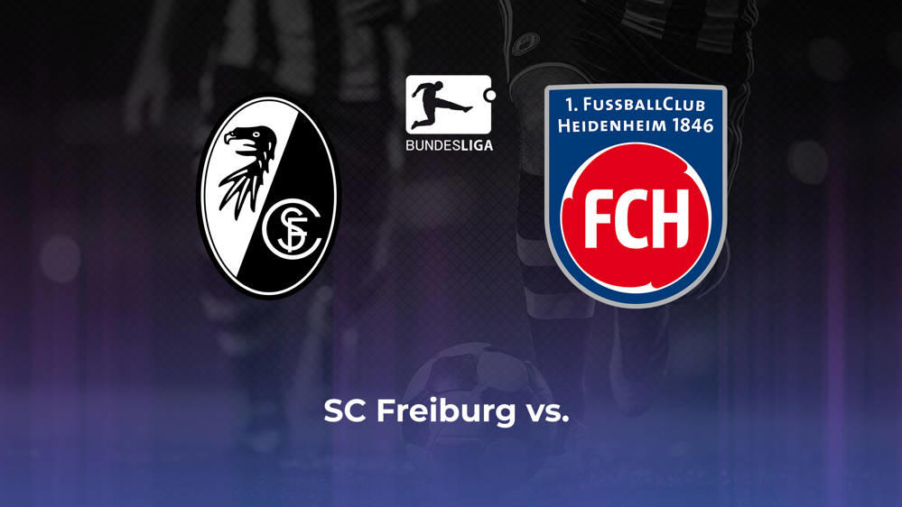 SC Freiburg vs. 1. FC Heidenheim 1846 Betting Odds, Offensive Leaders, & Moneyline 9/21/2024