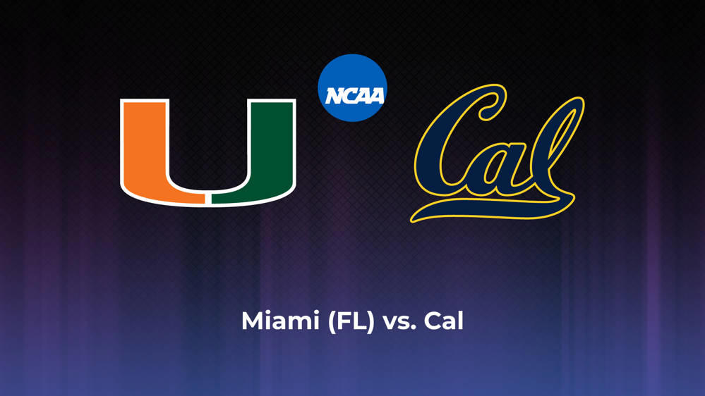 Miami (FL) vs. Cal Spread, Line & Odds for Oct. 5