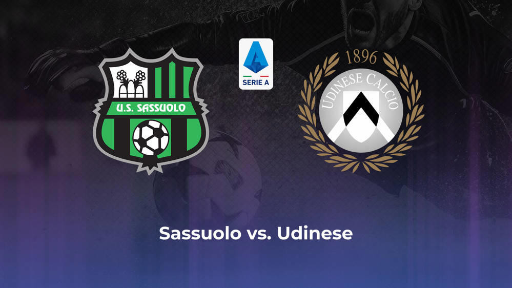 Sassuolo vs. Udinese Betting Odds, Offensive Leaders, & Moneyline 4/1/2024