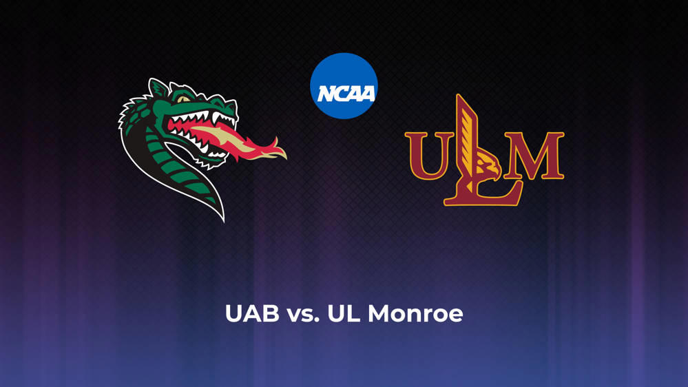 UAB vs. UL Monroe Spread, Line & Odds for Sept. 7