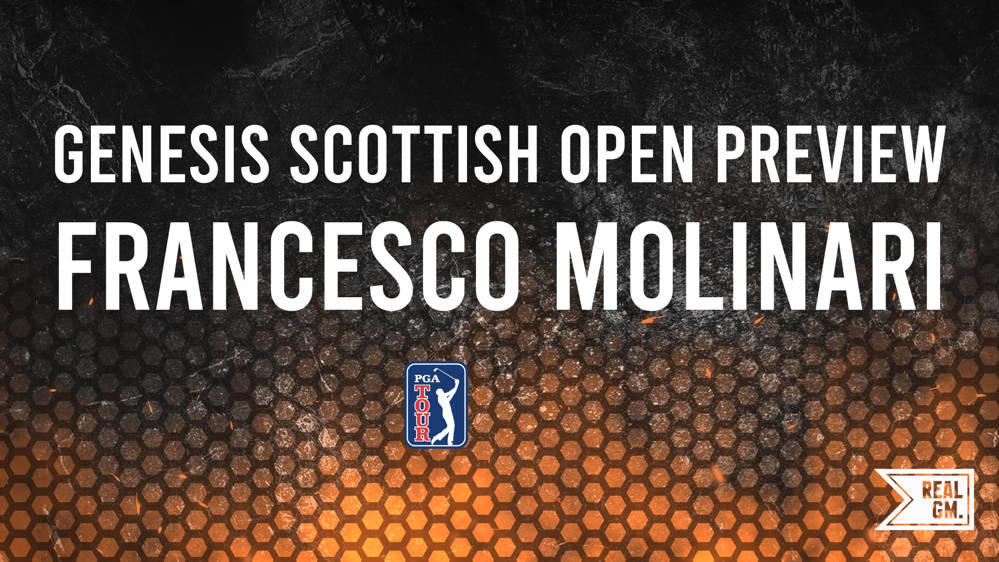 The 2024 Genesis Scottish Open Odds Francesco Molinari RealGM