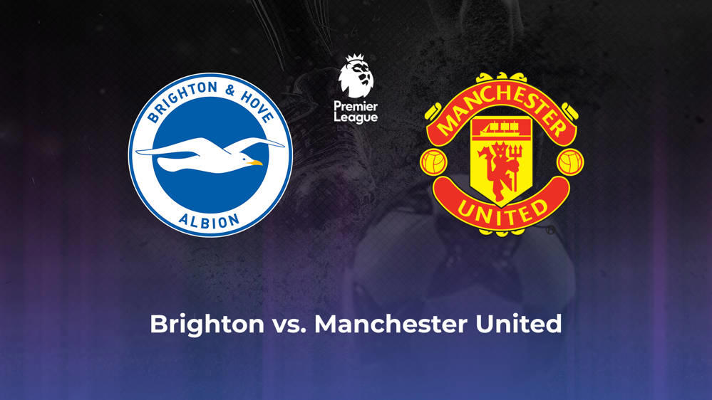 Brighton & Hove Albion vs. Manchester United Betting Odds, Offensive Leaders, & Moneyline 8/24/2024