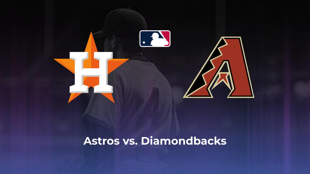 Astros vs. Diamondbacks Betting Odds, Probable Starters 9/6/2024