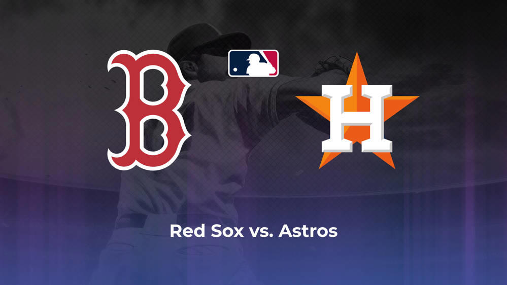 Red Sox vs. Astros Betting Odds, Probable Starters 8/9/2024