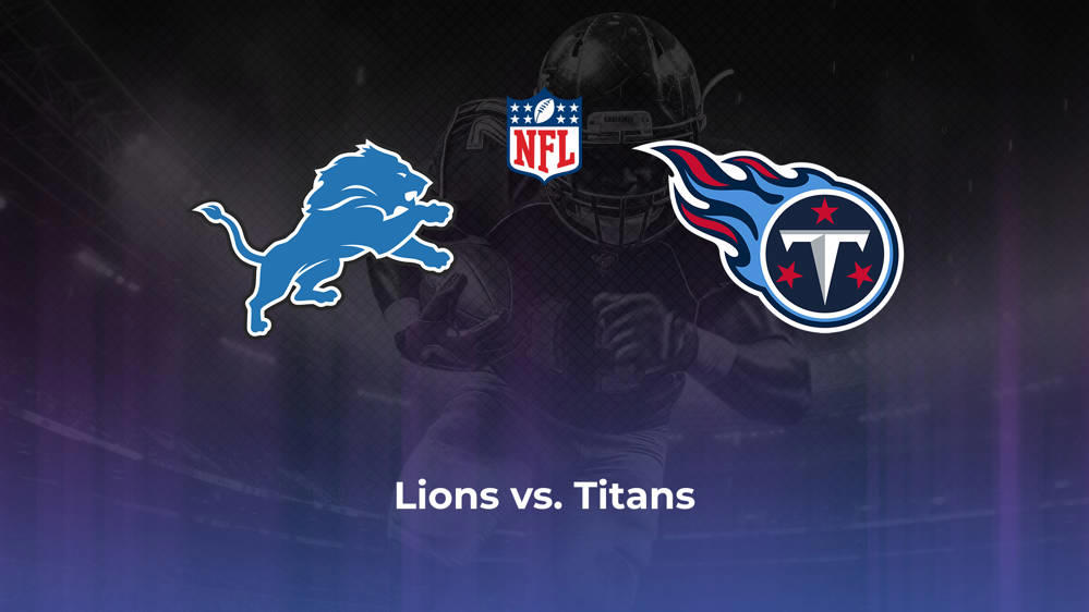 Bet on Lions vs. Titans in New Jersey: Betting Odds, Line and Spread