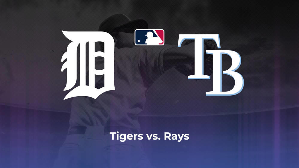 Tigers vs. Rays Betting Odds, Probable Starters 4/22/2024