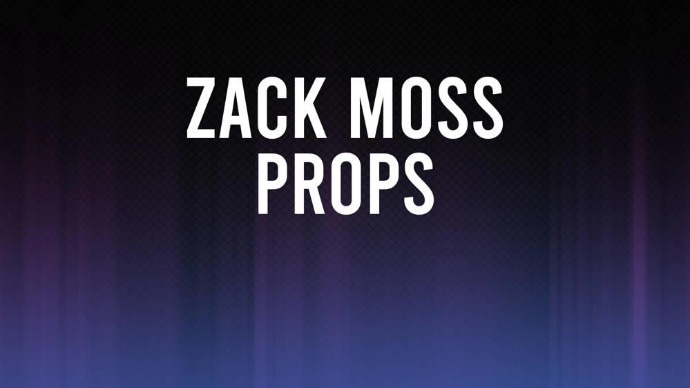 Week 5 Bengals vs. Ravens Player Props: Zack Moss