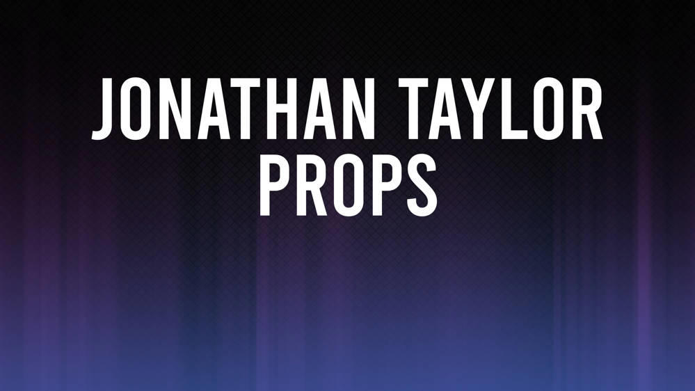 Week 3 Colts vs. Bears Player Props: Jonathan Taylor