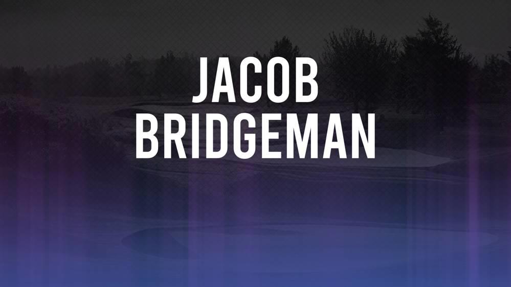 Jacob Bridgeman The 2024 Fortinet Championship betting odds and trends