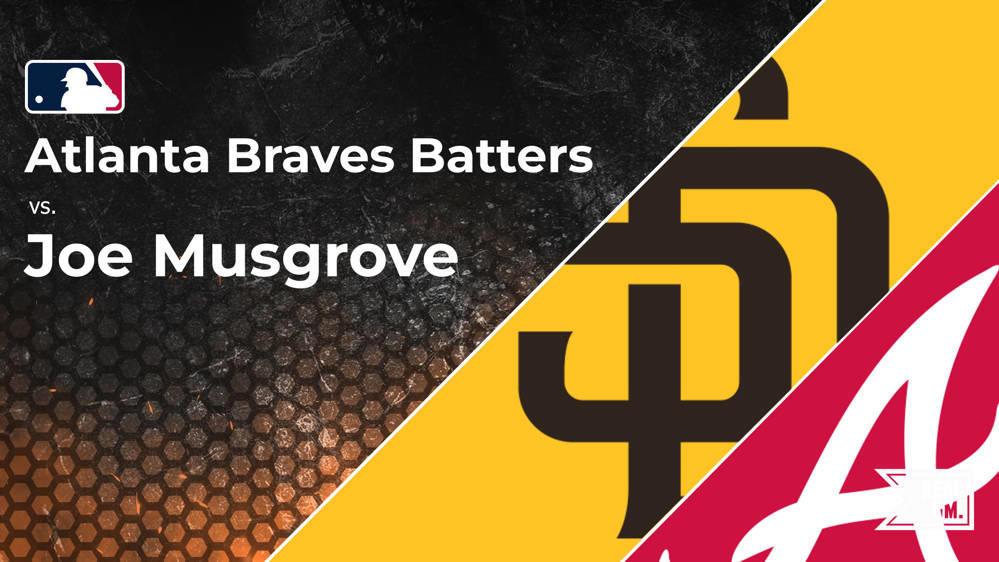 Braves vs. Joe Musgrove and the Padres Batter vs. Pitcher Stats and