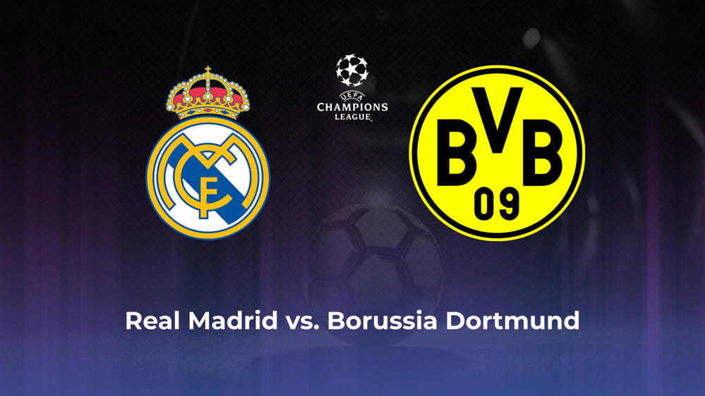 Real Madrid vs. Borussia Dortmund Betting Odds, Offensive Leaders, & Moneyline 10/22/2024