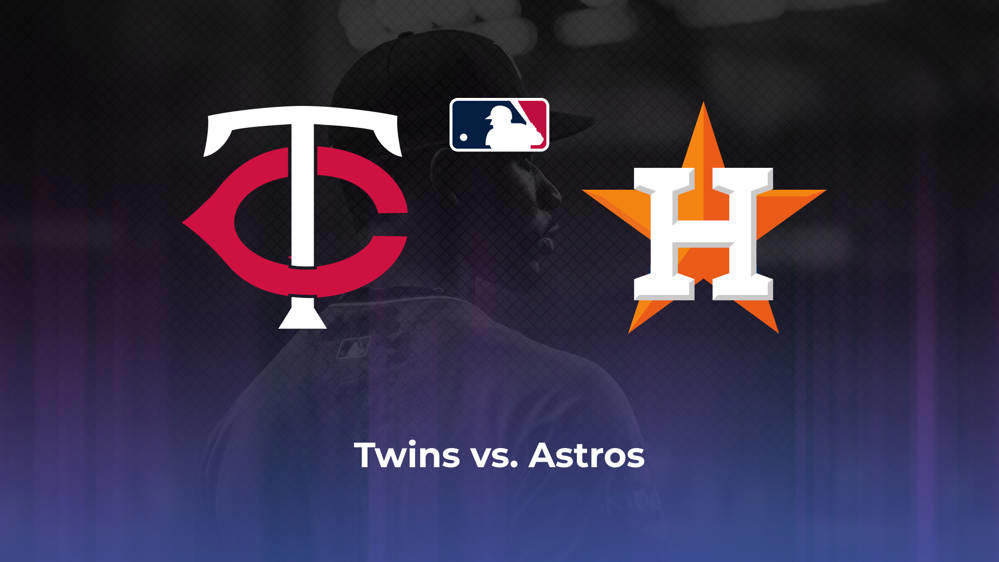 Twins vs. Astros Betting Odds, Probable Starters 7/7/2024