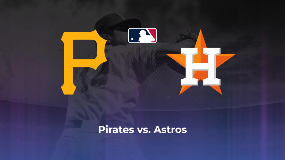 Pirates vs. Astros Betting Odds, Probable Starters 7/29/2024