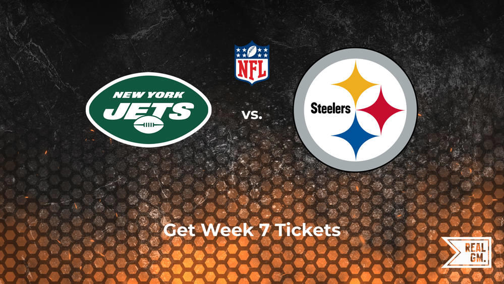 Week 7: Jets vs. Steelers Tickets Available for Sunday, Oct. 20