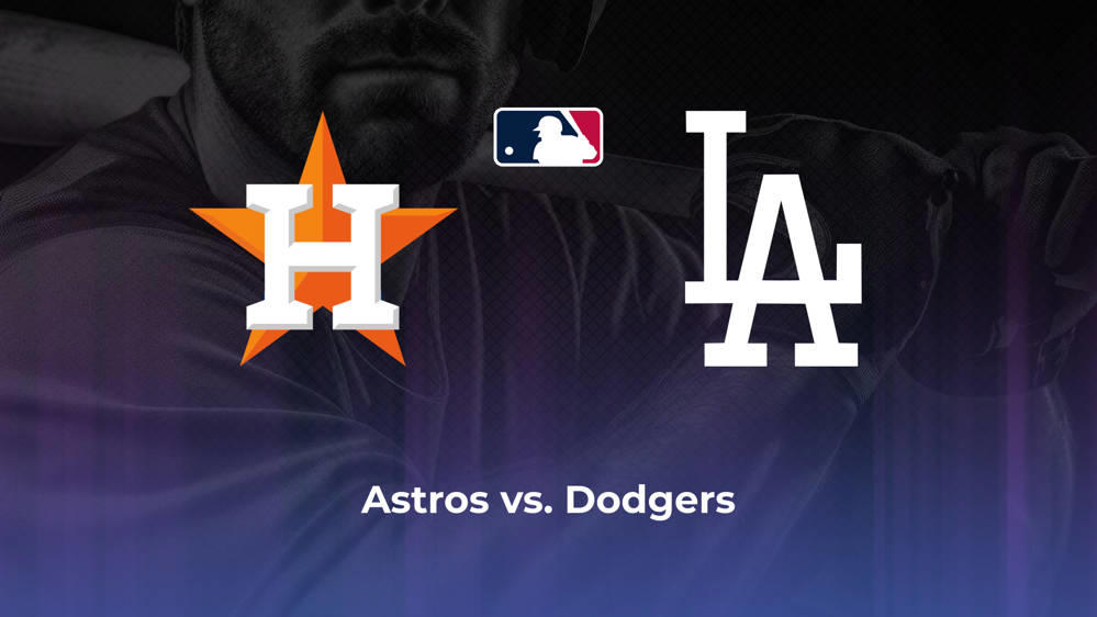 Astros vs. Dodgers Betting Odds, Probable Starters 7/28/2024