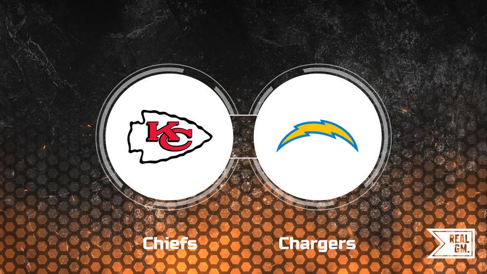 Chargers vs. Chiefs How to Watch and Game Info Week 4 RealGM