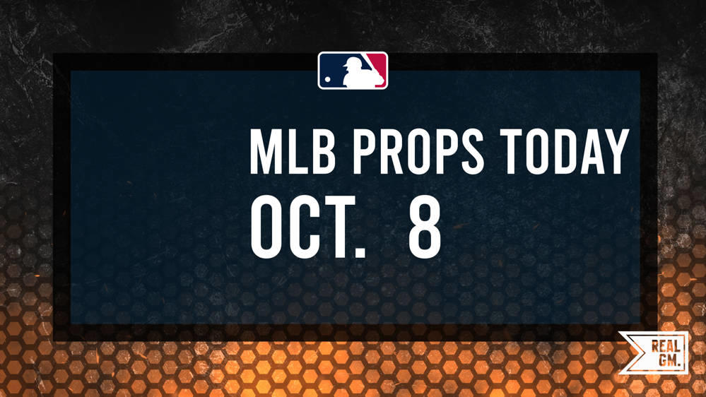 Tuesday’s MLB Postseason Prop Bets Oct. 8 RealGM
