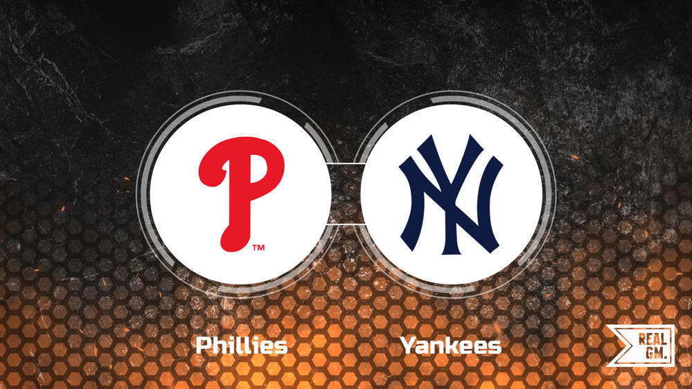 Phillies vs. Yankees Player Props Betting Odds RealGM