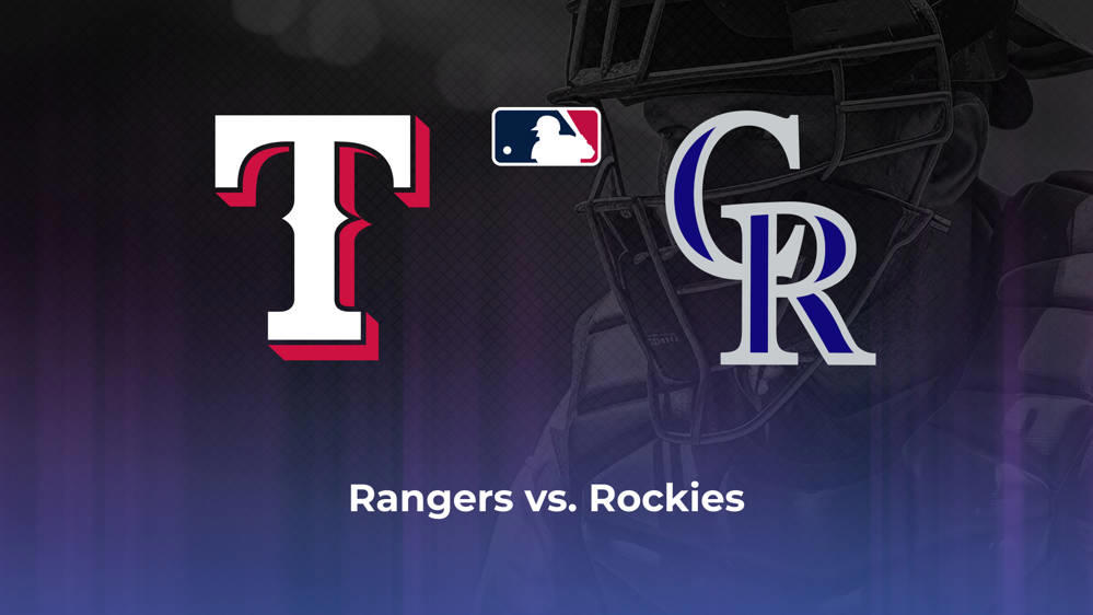 Rangers vs. Rockies Betting Odds, Probable Starters 5/10/2024