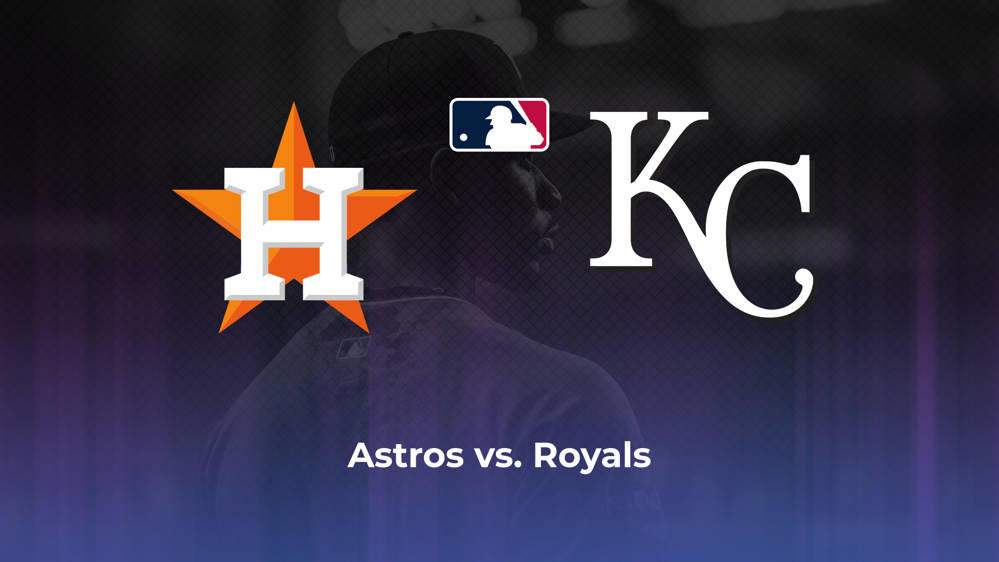 Astros vs. Royals Betting Odds, Probable Starters 8/30/2024