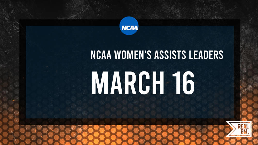 Women's College Basketball Daily Recap: NCAA Assists Leaders for March ...