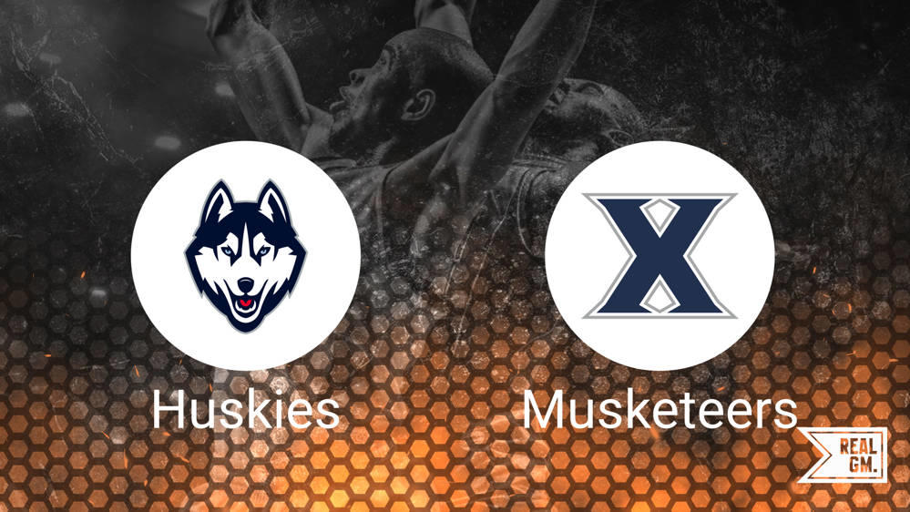 UConn vs. Xavier TV Channel and Live Stream Info Big East Tournament