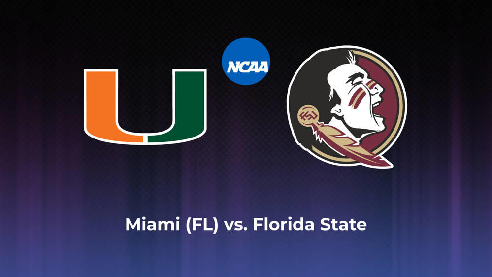 Miami (FL) vs. Florida State Spread, Line & Odds for Oct. 26