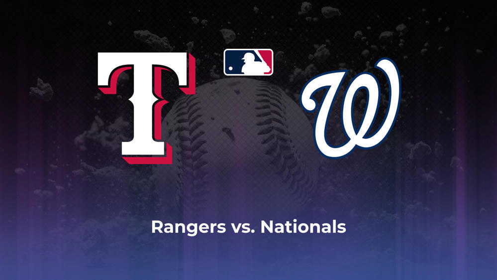 Rangers vs. Nationals Betting Odds, Probable Starters 5/2/2024