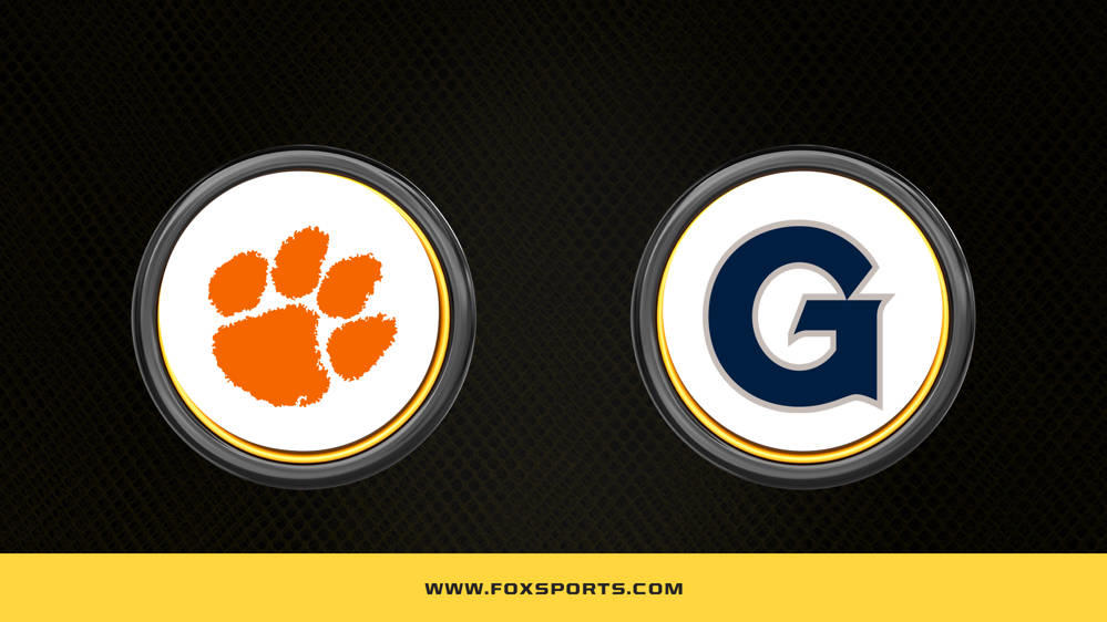 Clemson vs. Georgetown Prediction, How to Watch, Odds, Channel - Nov 15
