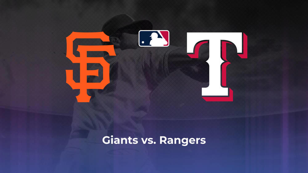 Giants vs. Rangers Betting Odds, Probable Starters 6/8/2024